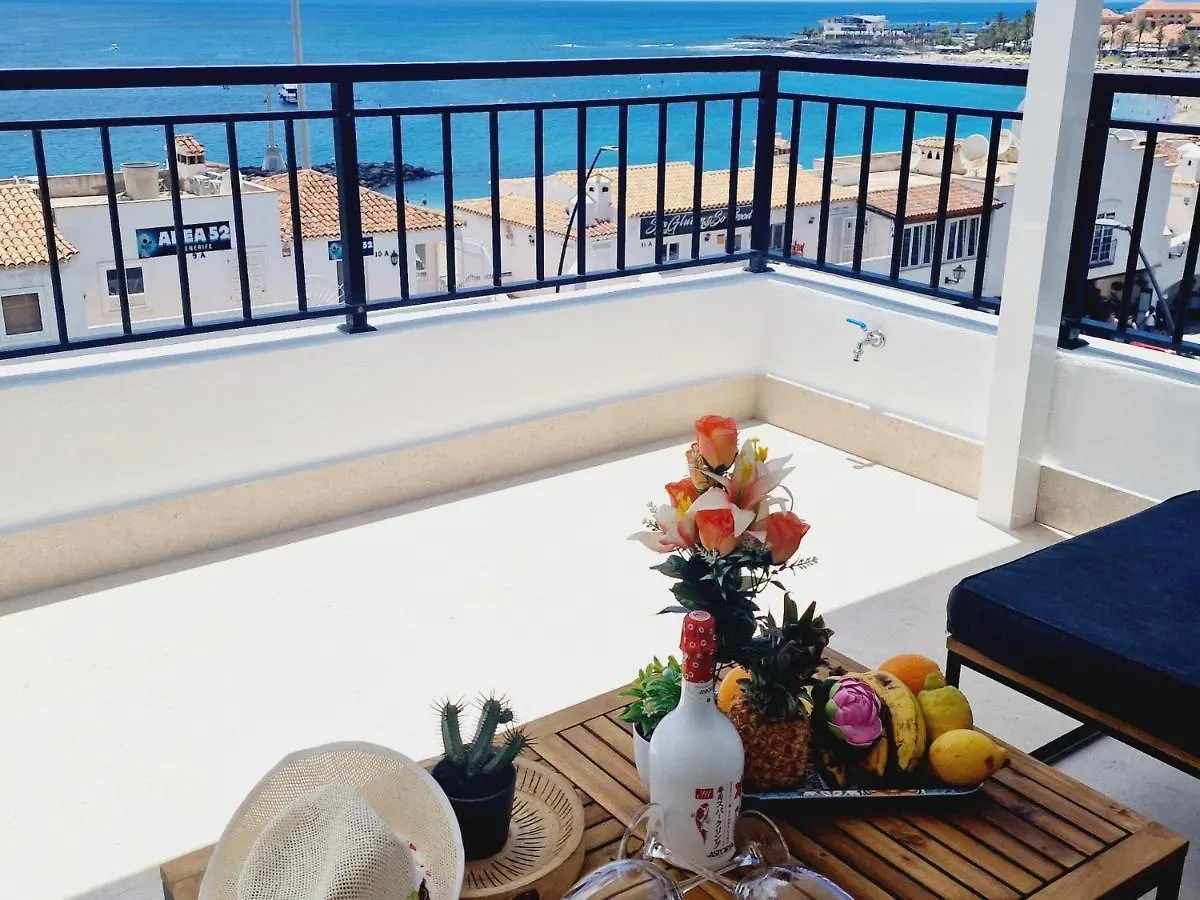 Rooftop Las Vistas, 2 Bedrooms First Line Los Cristianos  Dom wakacyjny