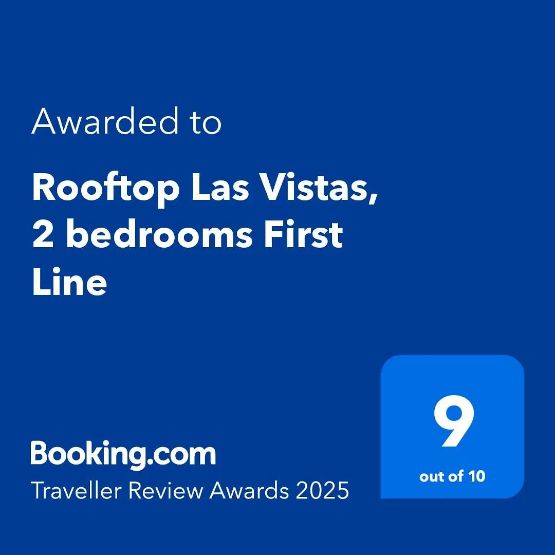 Rooftop Las Vistas, 2 Bedrooms First Line Los Cristianos  0*, Los Cristianos (Tenerife)